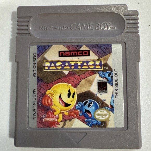 Other - Pac-Attack (Nintendo Game Boy Color GBC, 1994) Cartridge Only Mint Condition